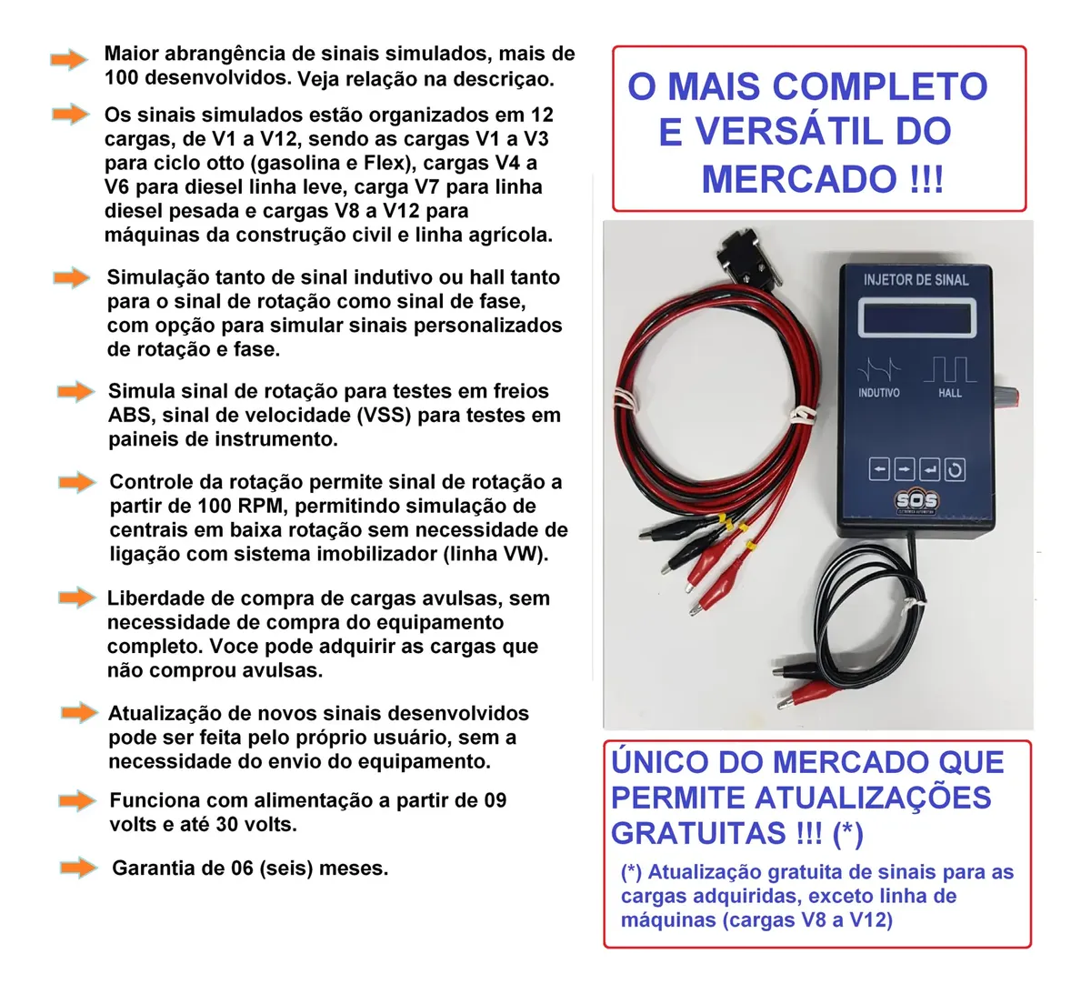 Injetor de Sinal Rotação Flex Diesel e Máquinas V8 a V12 - Imagem 5