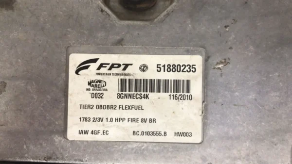 Módulo de Injeção Fiat Palio 2005 – law4afbff