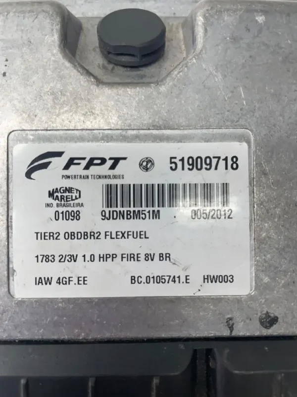 Alternative view of Módulo de Injeção Fiat Palio 1.0 – Código 51909718