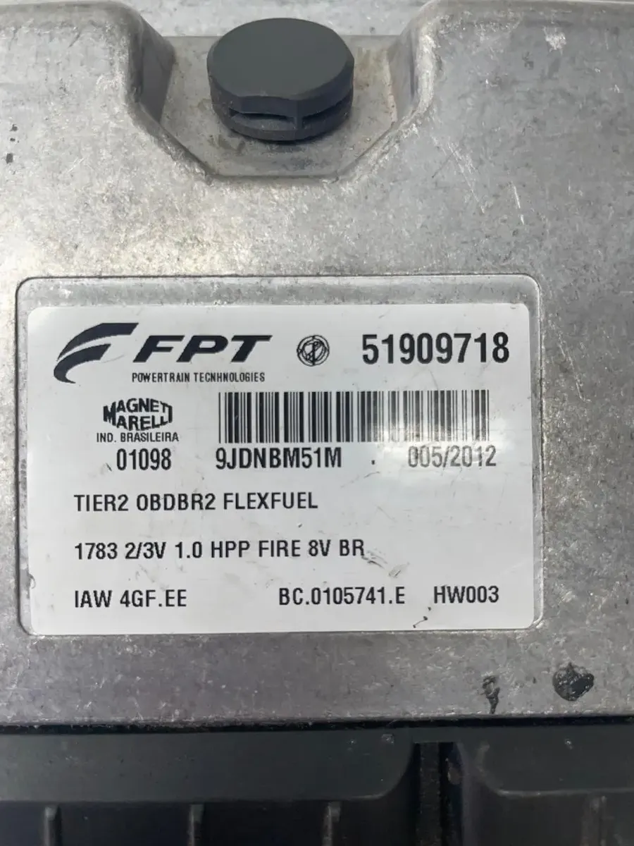 Módulo de Injeção Fiat Palio 1.0 – Código 51909718 - Imagem 2