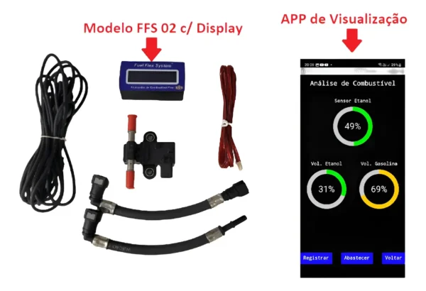 Alternative view of Testador de Combustível Gasolina Etanol Flex FFS 02