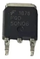 Alternative view of Transistor 50n06 To252  N Channel 60v 50a