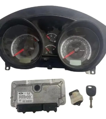 Kit Modulo Injeção Ford Fiesta 1.0 Flex As6512a650af(usado)
