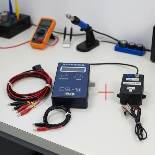 Injetor De Sinais Automotivo V1 + Gerador Pwm 15a 12v/24v